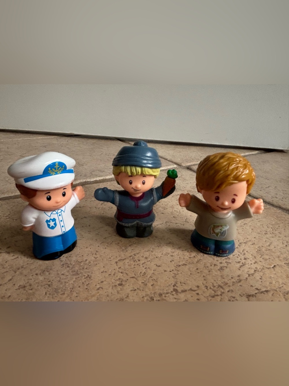 Little People Fisher Price Disney Frozen Kristoff Captain Boy Lot